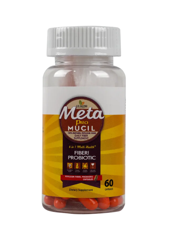 Us Nutri Meta Pro Mucil 60Cap
